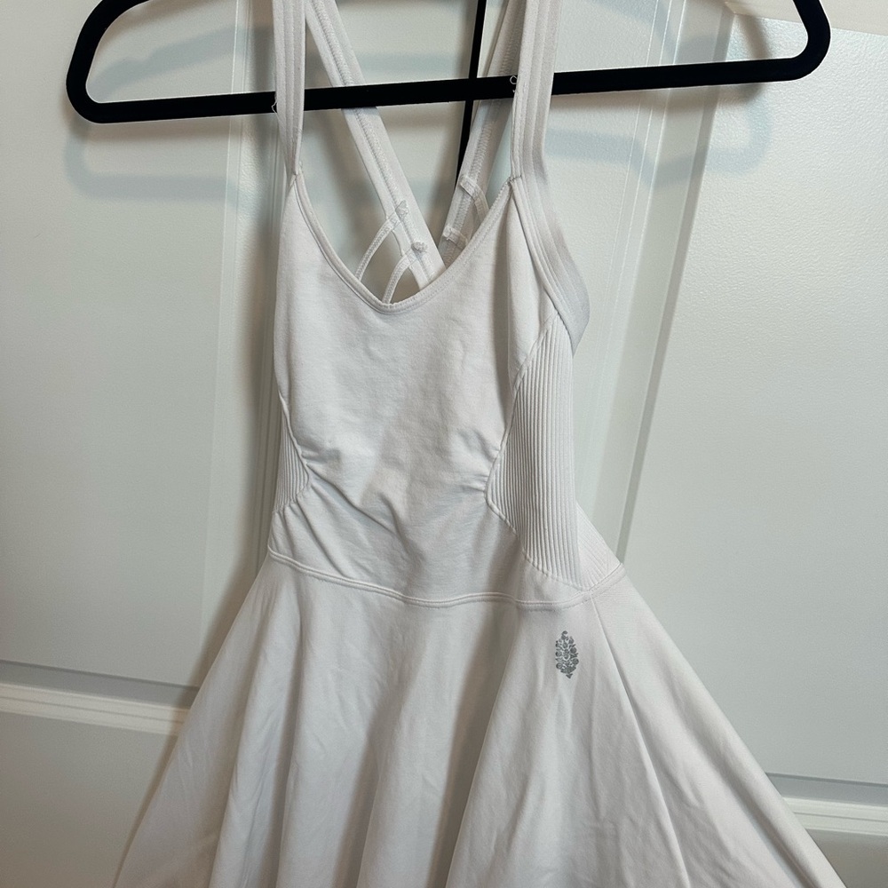 Free People White Mini Dress